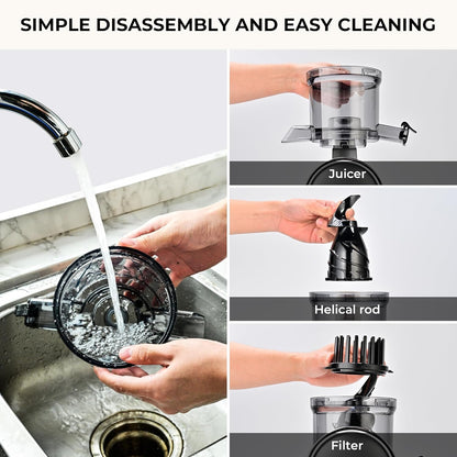 Lumo Press™ – Wide-Mouth Cold Press Juicer